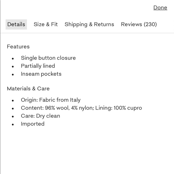 NWOT - Aritzia (Babaton) Stedman Coat in Rich Camel shade 🤎 - Picture 7 of 7